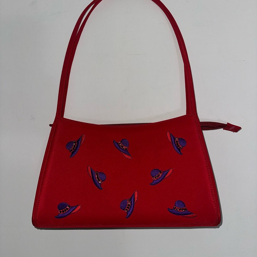 Vintage Sandol handmade shoulder hand bag